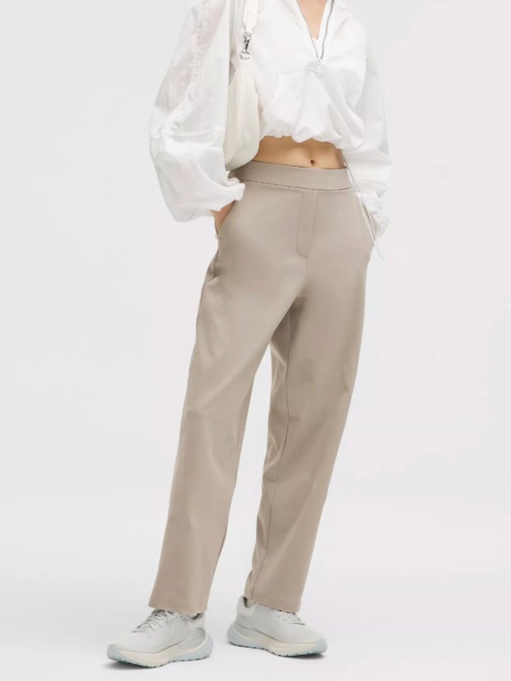lululemon Daydrift Tapered Trouser High-Rise Tall - Warm Ash Grey